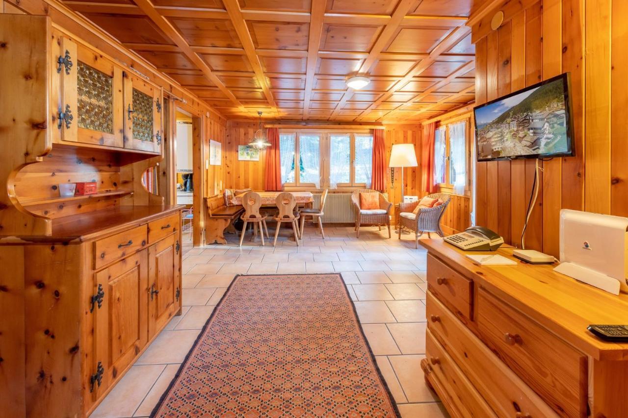 Apartmán Chalet Bambi "Marchenhaft" Grächen Exteriér fotografie